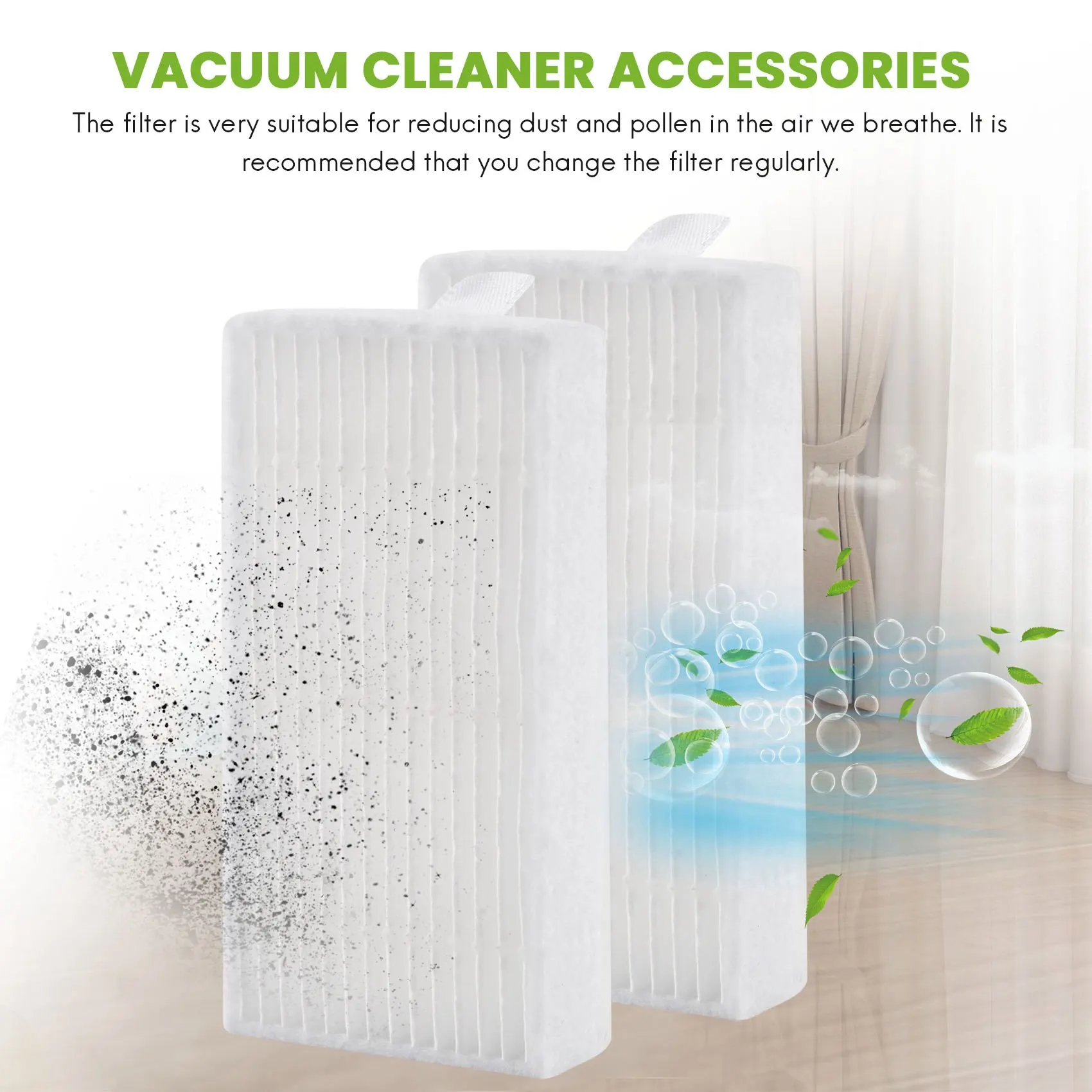 N96R 10er-Pack Premium-HEPA-Filter für ILIFE V3s V5 V5s V3s Pro Roboterstaubsauger