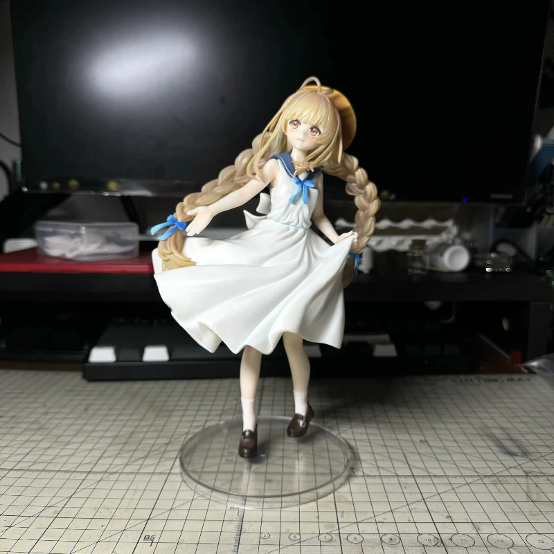 

The Angel Next Door Spoils Me Rotten Mahiru Shiina Sailor Dress Sunflower High Quality Scene Handmade Ornament Anime Model
