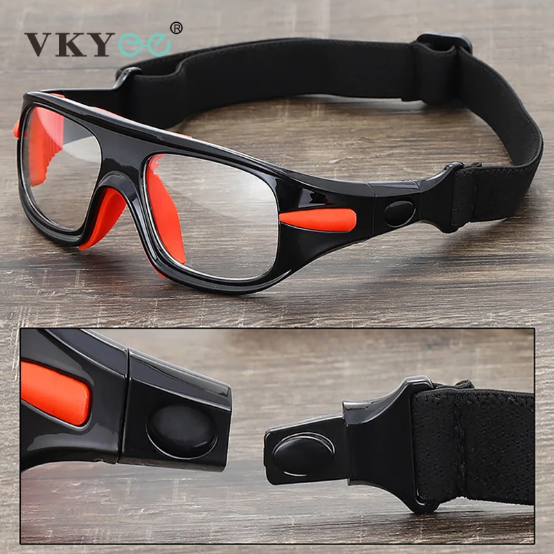 

VICKY Fashion Simple Design Men Women Eyeglasses Outdoor Riding Basketball Sports Goggles Customizable Prescription Lenses 096