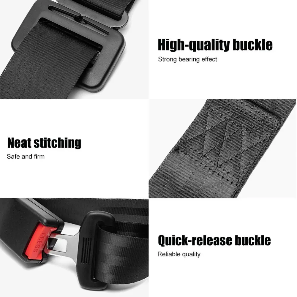 Adjuster Seat Belt Car Inteiror Accessories Crashproof Safety Belt 1.6m Length ABS Pregnant Women Seatbelt Pregnant Women