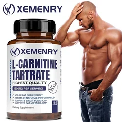 L-Carnitine Tartrate Premium Capsules 1500 mg - Natural Energy Production, Supports Metabolism