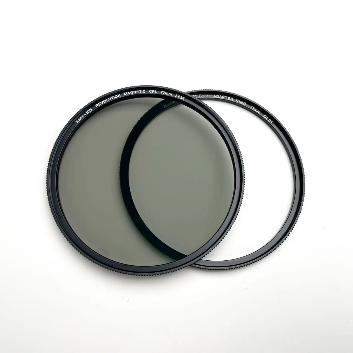 

Kase KW Revolution Magnetic Circular Polarizing Filter with Adapter Ring for Camera Lens - CPL