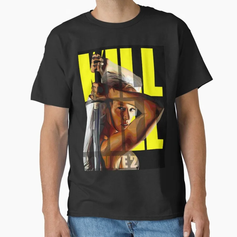 

The Bride Hattori Hanzo Graphic Tee Vintage Japan Kill Bill Movie Gift T Shirt for man large size tops 100% cotton mens clothes