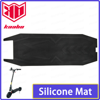 Newest Kaabo Mantis10 Silicone Mat Scooter Mantis Pro Carpet Pad Foot Deck Cover Mantis 10inch Silicone Mat Accessories Red Back