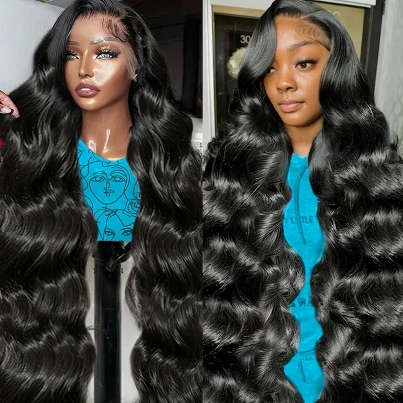 40 42Inch Body Wave 13x4 HD Lace Frontal Wig 13x6 Transparent Human Hair Lace Front Wig Remy 5x5 Lace Closure Wig For Women