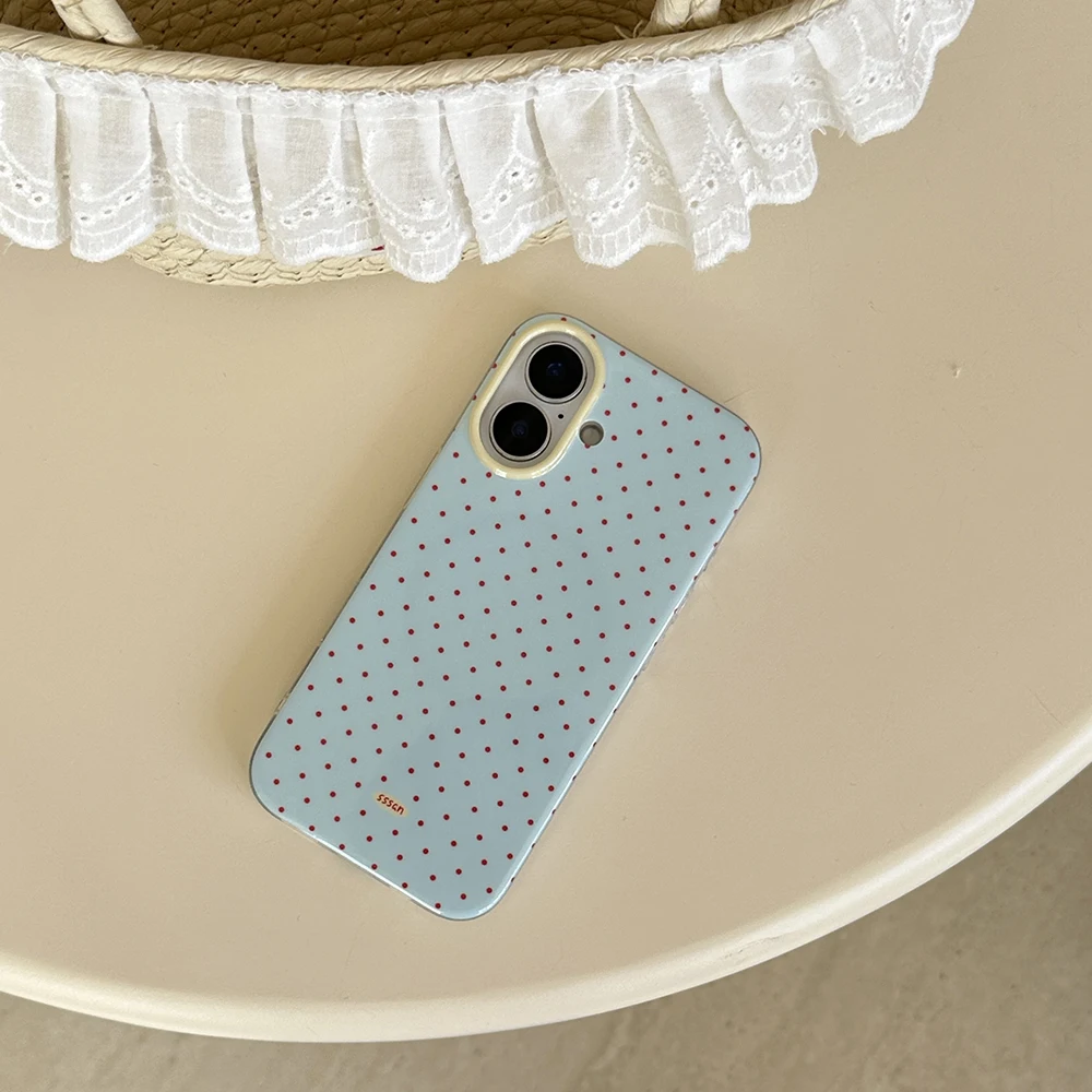 3D Polka Dot Niedliche Tomate Magnetischer Griff Tok Handyhalterung Handyhülle für iPhone 16 15 17 18 Pro Max Für Magsafe Rückseite – Detail 10