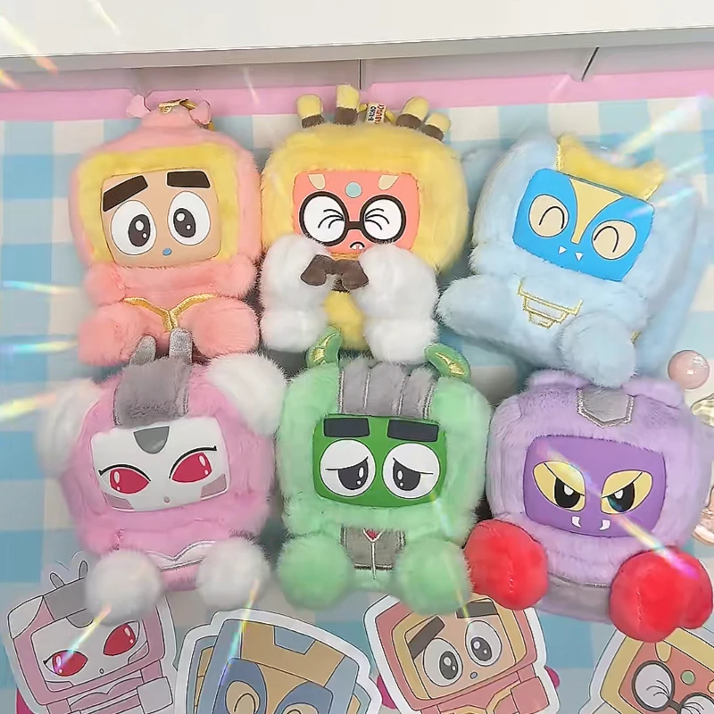 B-Robo Kabutack Sugar Cube Squad Blind Box Kawaii Kabutack Figure Pendant Mystery Box Cute Keychain Collection Surprise Bag Gift