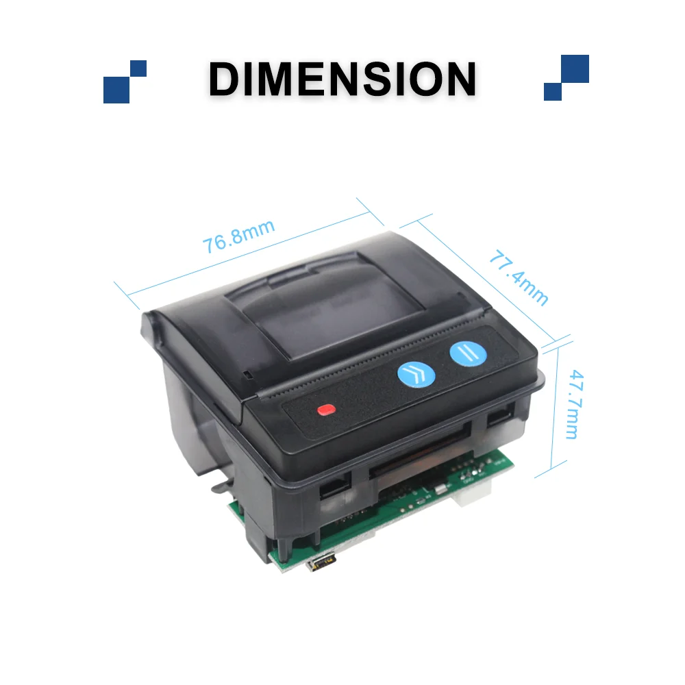 Cheap 58mm  CSN-A1K thermal mini panel receipt printer with best price for measureing equipment