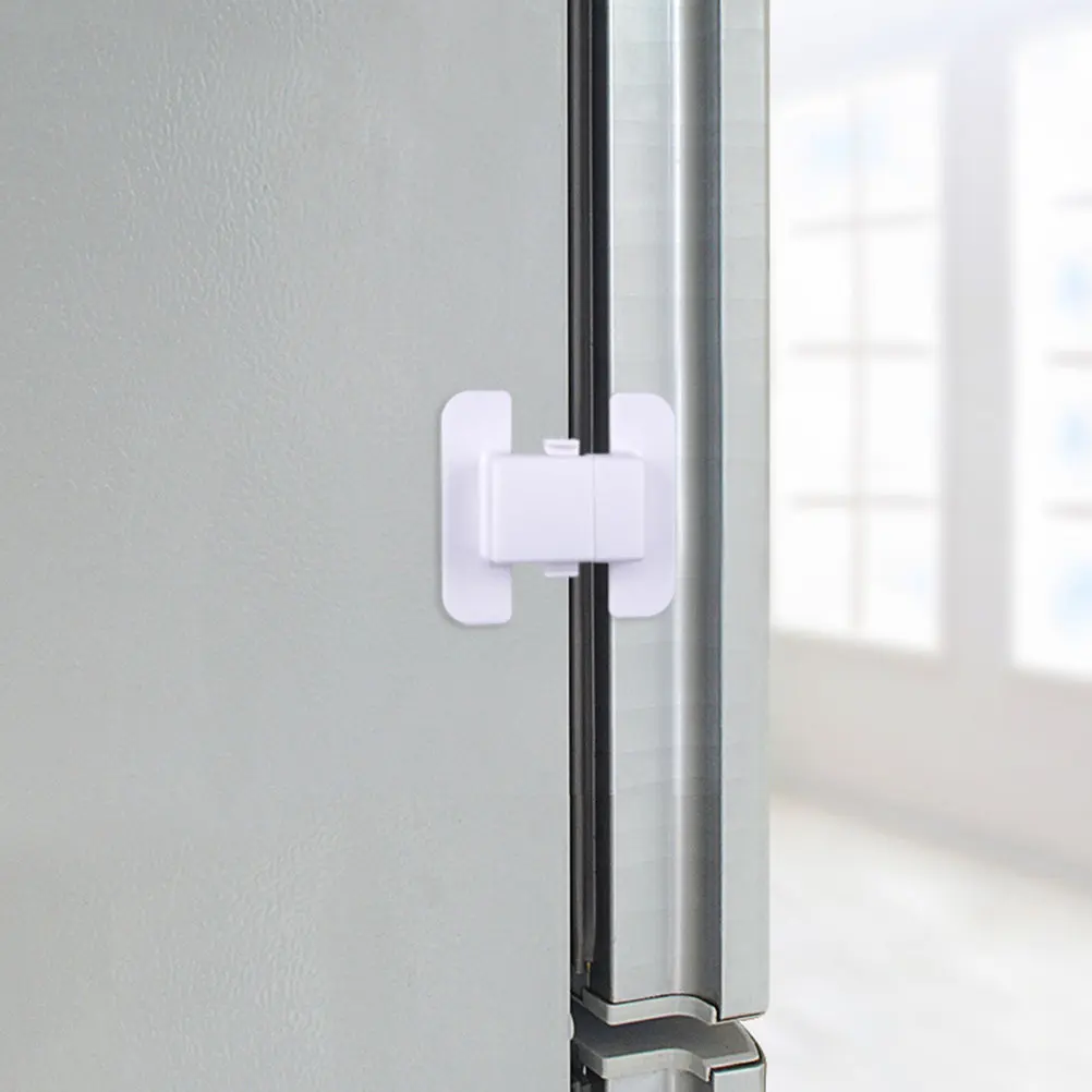 

3Pcs Kids Safety Locks High-Durability Adhesive Cabinet Door Locks for Cupboard Wardrobe Trash Can Fridge Baby Proofing