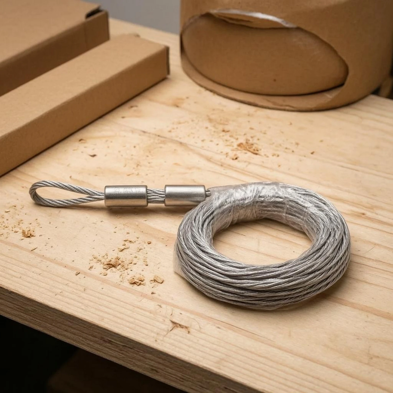 

Steel Wire Net Sleeve Flexible Cable Pulling Sleeve