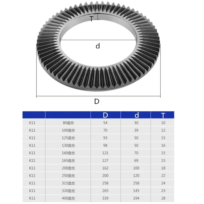 1Pcs Three Claw/Four Claw for lathe accessories Chuck Coiled wire K11-80 K11-100 K11-125 K11-130 K11-160 K11-200 Universal