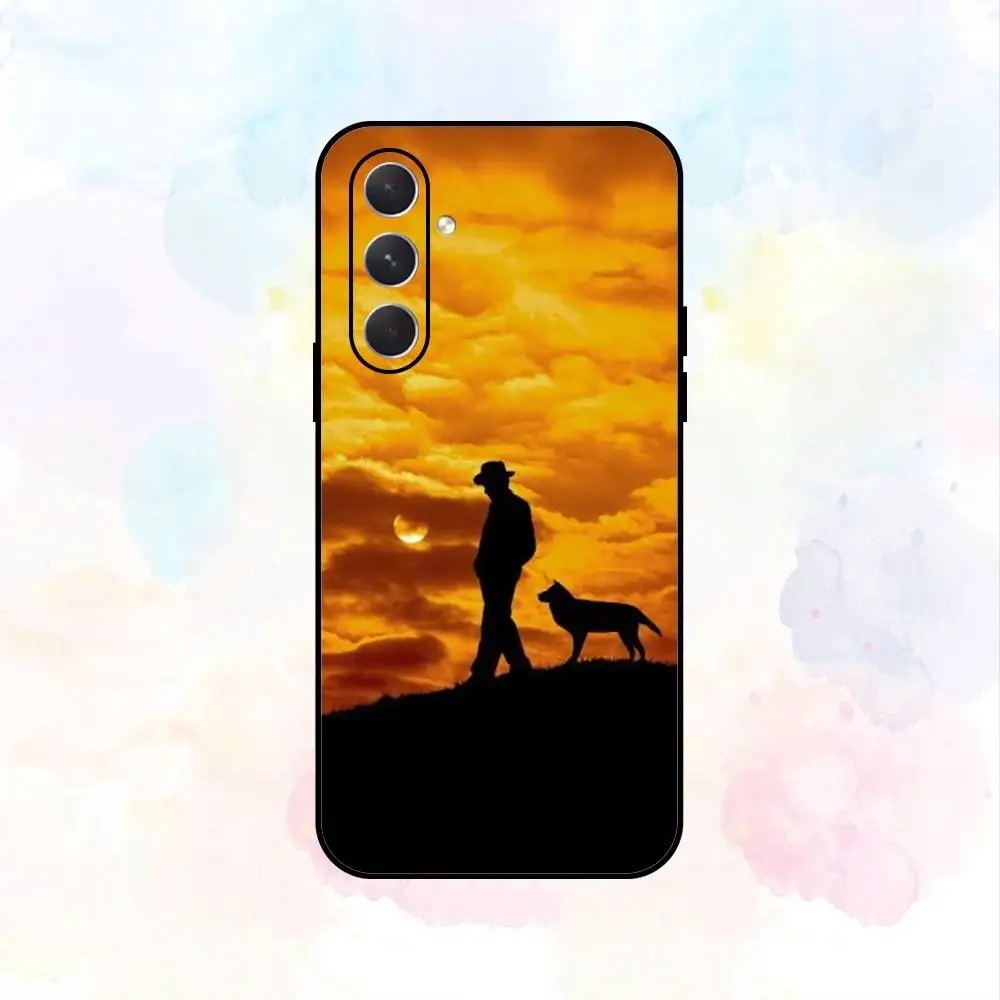 حافظة لهاتف سامسونج جالاكسي A73، A72، A71، A70، A53، A52، A51، أخرى، غلاف أسود ناعم #4