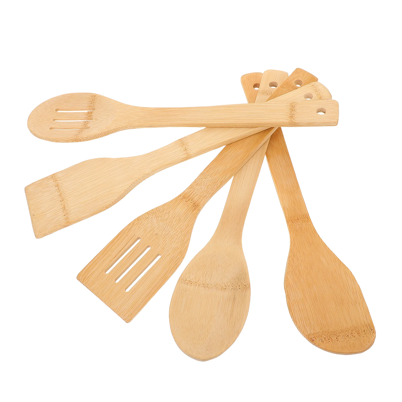 

15pcs Kitchenware Non-Stick Spatula Spoon Tools Heat Resistant Long Handle Wok Wood Cooking Utensils For Nonstick Cookware