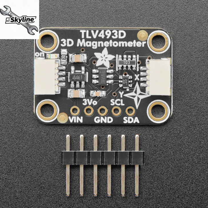 4366 TLV493D three-axis magnetometer STEMMA QT/Qwiic
