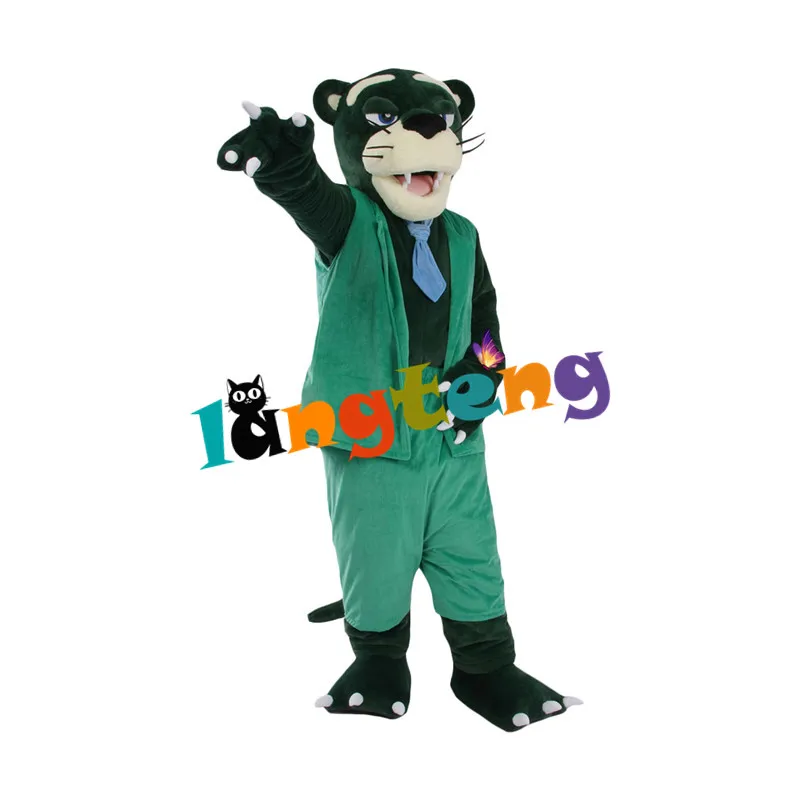 

1309 Funny Customized Leopard Mascots Costume Cosplay Christmas Apparel For Adults