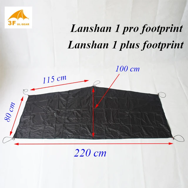 3F UL Gear 2024 Lanshan 1 Plus / Lanshan 1 Pro Original Footprint 15d  Silnylon Groundsheet - AliExpress