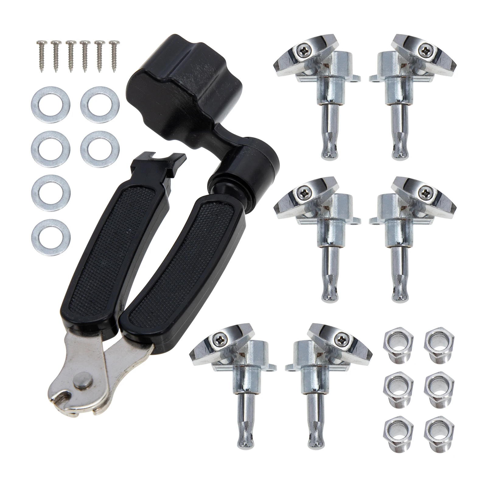 

Guitar Knob Set Parts Winder Tools Luthier Repair Accessories Maintenance Kit Electric
