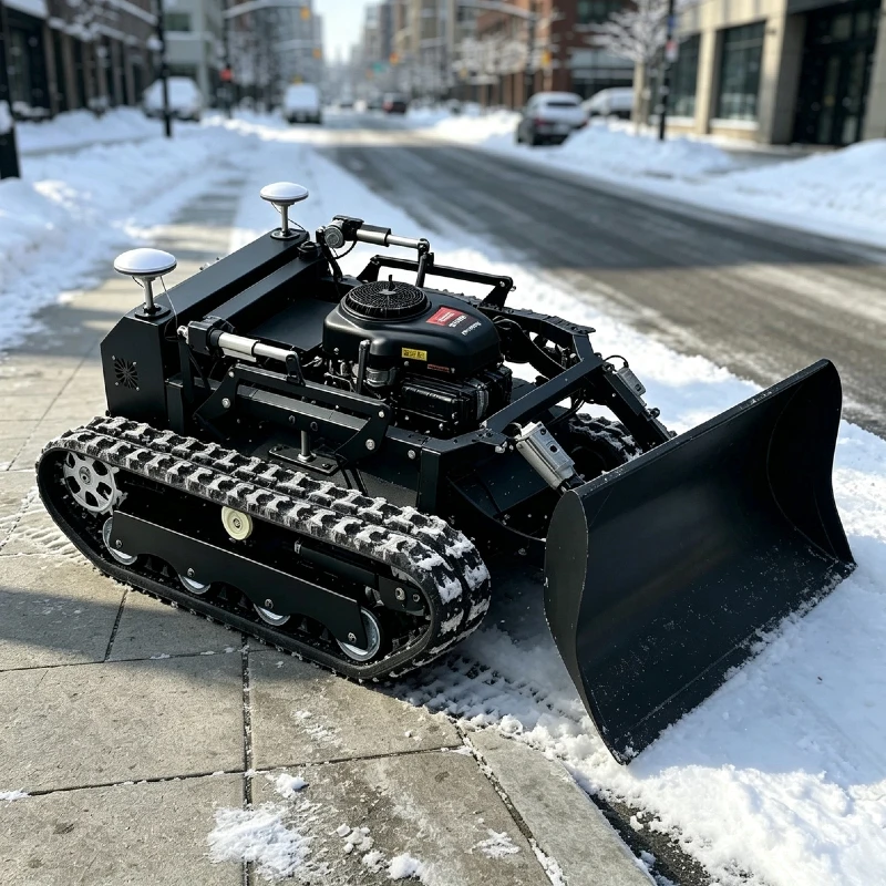 Customized Remote Control Grass Cutter Consumption Adaptable To Multiple Grass Varieties For Outdoor Mowing