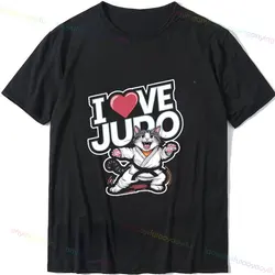 Judo Retro Japanese Martial Arts Judo Fighter Gift T-shirt Pure Cotton Unisex Outdoor Clothing Summer Tee Streetwear