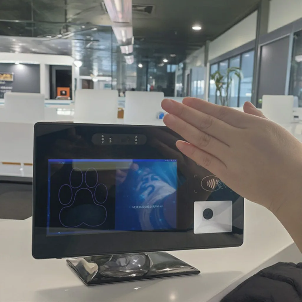 Android 11 POS Device with Palm Vein Recognition Scanner for Biometric Payments 7.0
