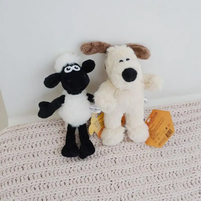 KC certified Gromit Sean the Sheep Shaun Keeling doll [genuine Wallace and Gromit cute characters Yang Backpack Bag Hanger Key lee]