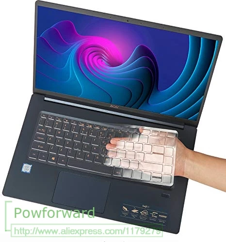 

Чехол для клавиатуры из ТПУ для ноутбука Acer Swift 5 SF515-51T SF515 51 51t SF515-51-7176/54VR/57xe/a78u/761j/a78s, прозрачный защитный чехол для клавиатуры