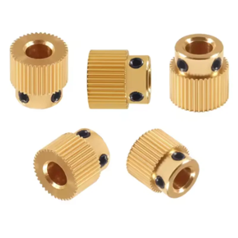 3D printer accessories: 26-tooth and 40-tooth MK7/MK8 brass planetary gear reducers, extruder feed wheels, and extrusion wheels