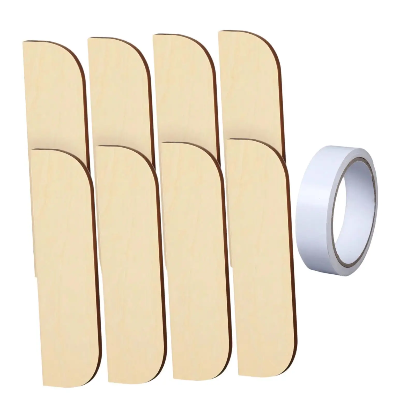 Cabinet Hinge Repair Plate Kit Stackable Filler Panel with Tape for Vintage Wooden Door Reinforcement