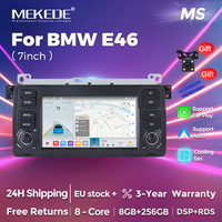 MEKEDE Android 14 UlS7862S Car Radio For BMW E46 M3 318/320/325/330/335 Rover 75 Coupe Wireless Carplay Multimedia GPS RDS BT 4G