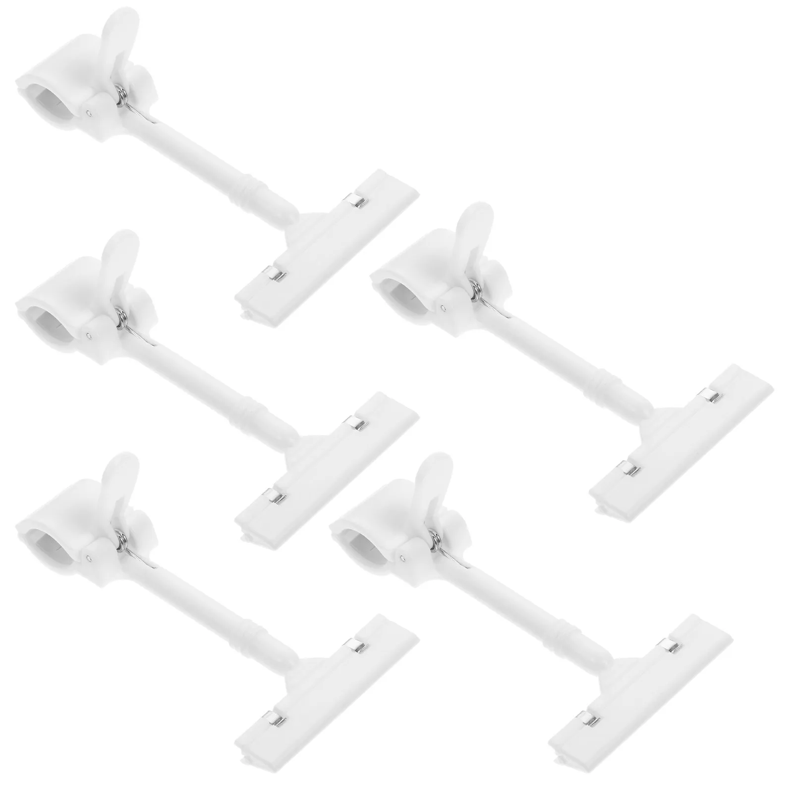 

Набор из 5 легких пластиковых держателей для ценников и этикеток для розничных магазинов, выставок, рекламных стендов и вывесок с информацией о продуктах