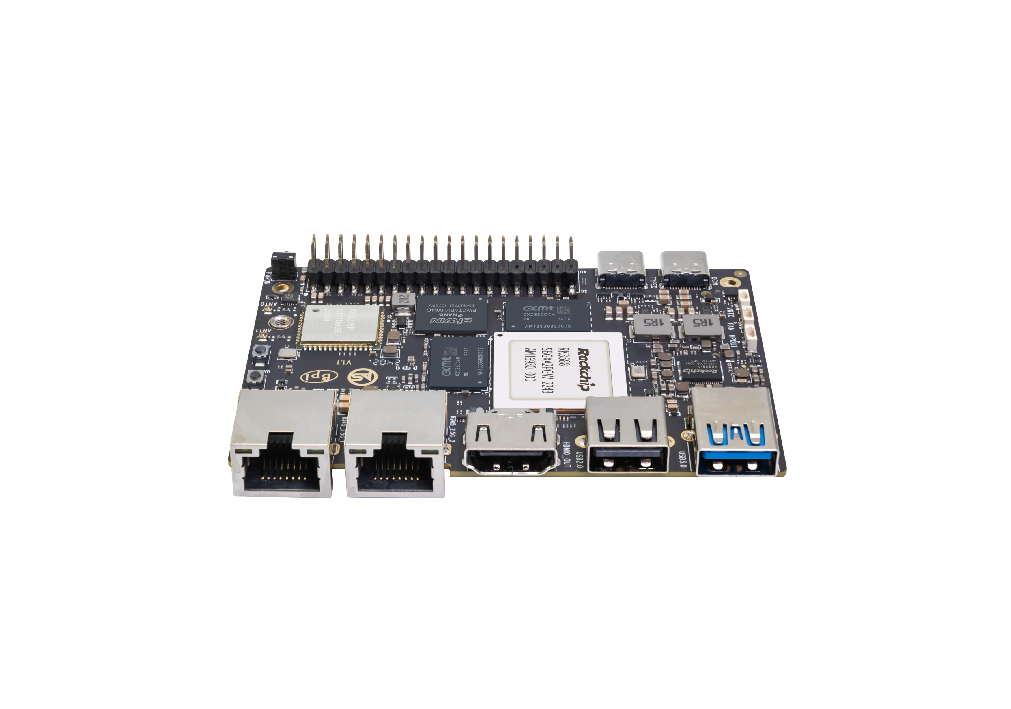 ArmSoM-Sige7 Rockchip RK3588 Development Board,8GB lpddr4x,64GB emmc,wifi6, basic(8GB+64),pro max(32GB+128)