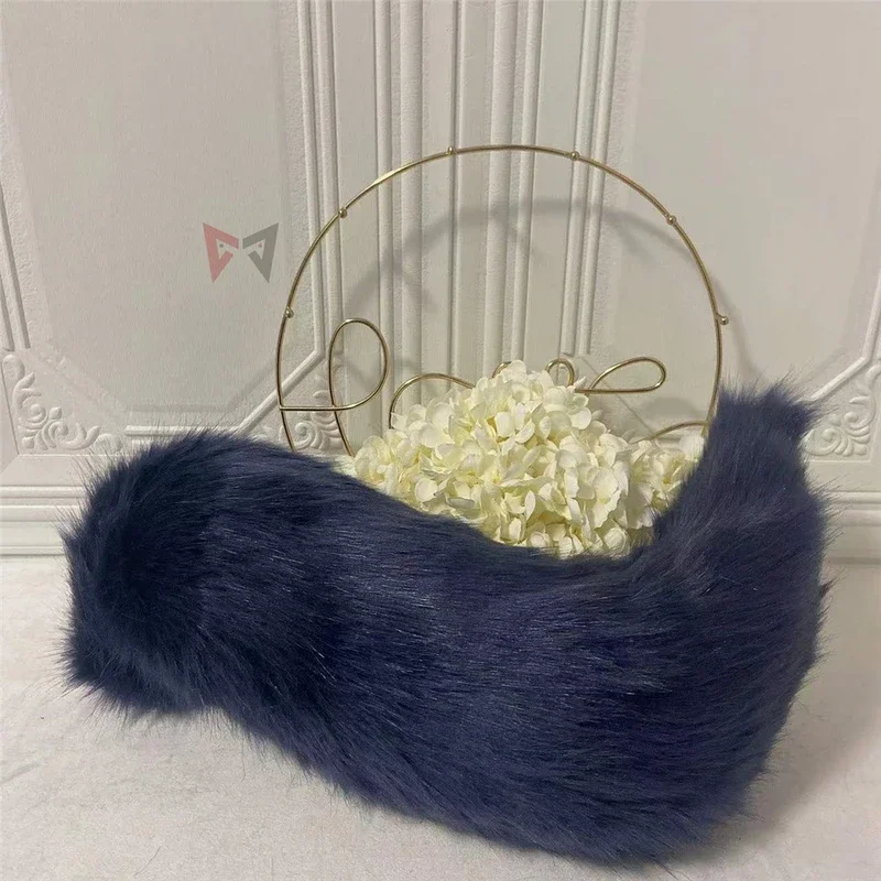 Nuovo fatto a mano LOL le orecchie di volpe Ahri a nove code Hairhoop Tail collana orecchini fasce per capelli copricapo accessori per costumi Cosplay
