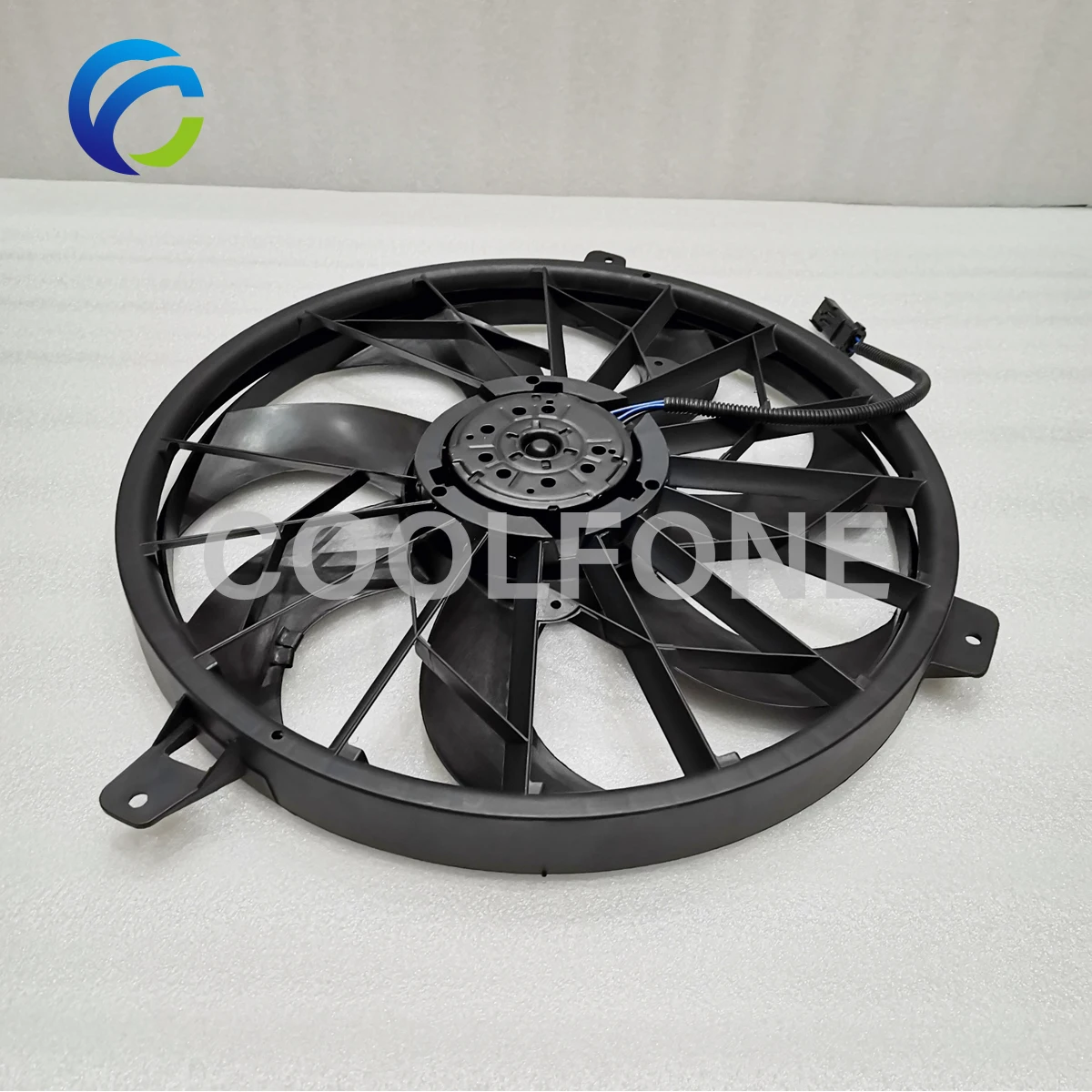 Electric Cooling Radiator Fan Assembly for JEEP GRAND CHEROKEE 4.0L L6 52079528AD 52079528AE CH3116113 K52079528AD - Image 2