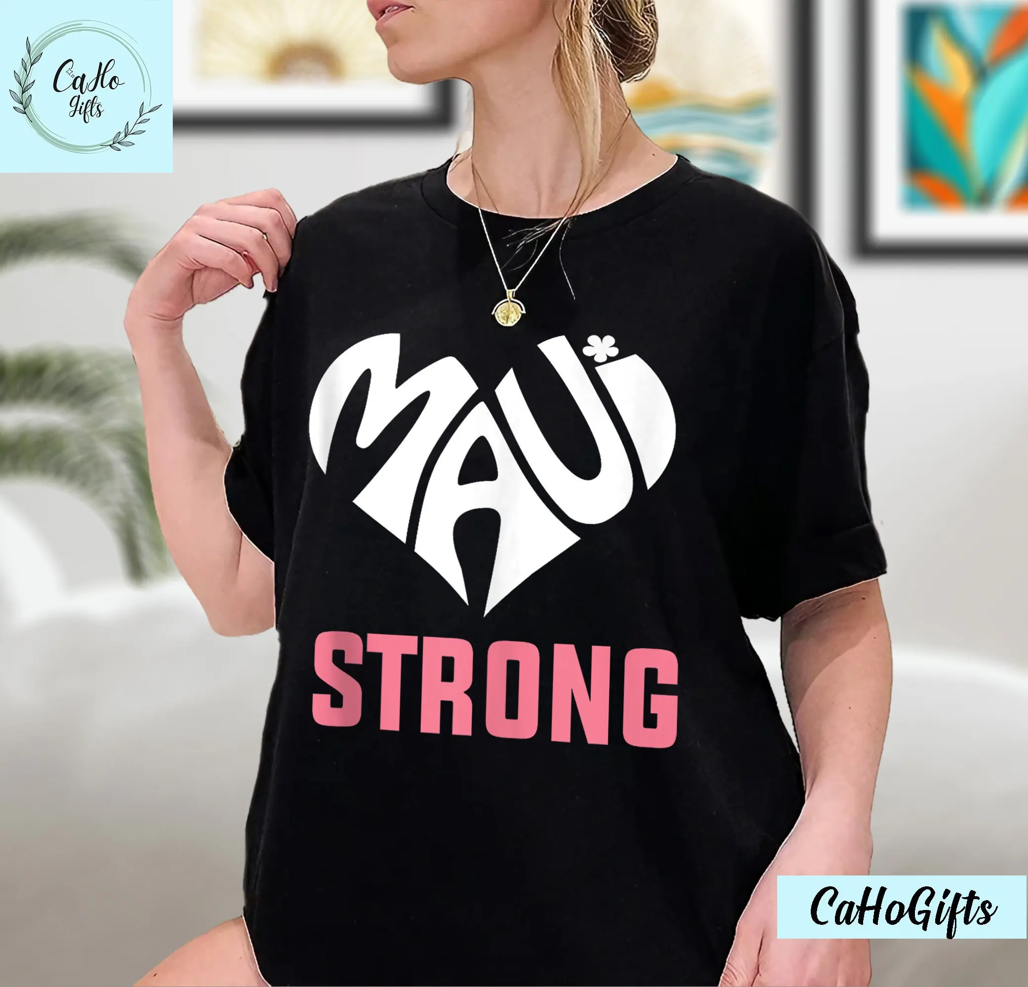 Maui Love T Shirt Strong Pray For Wildfire Relief We Are Hawaii Sweat