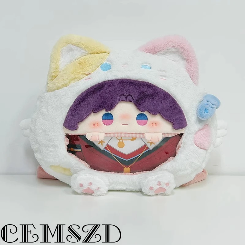 Love Game Love and Deepspace Cosplay Sylus Plush Backpack Anime Cartoon Cosplay Accessories Halloween Pain Pack Xavier Rafayel