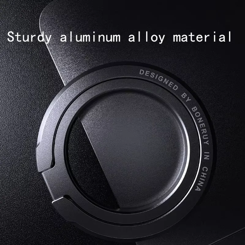 المغناطيسي البنصر حامل المحمولة الهاتف المحمول المغناطيس طوي قوس للإزالة قبضة حامل آيفون 16 15 حامل الهاتف المحمول