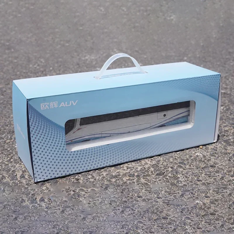 รถบัสท่องเที่ยว Foton BJ6122 AUV รุ่นจำลองสเกล 1:36 พร้อมไฟ วัสดุโลหะผสม ของสะสม ของที่ระลึก ของตกแต่ง ของขวัญวันหยุด