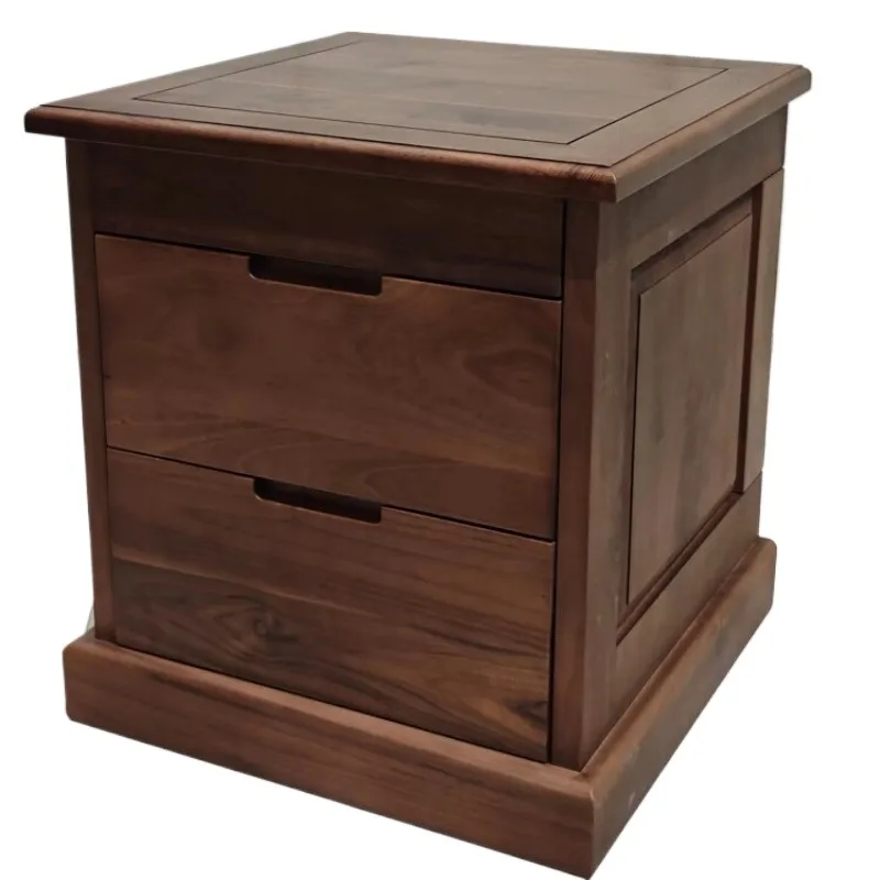 Hidden drawer dark compartment storage, mortise and tenon process anti-moth and anti-skid