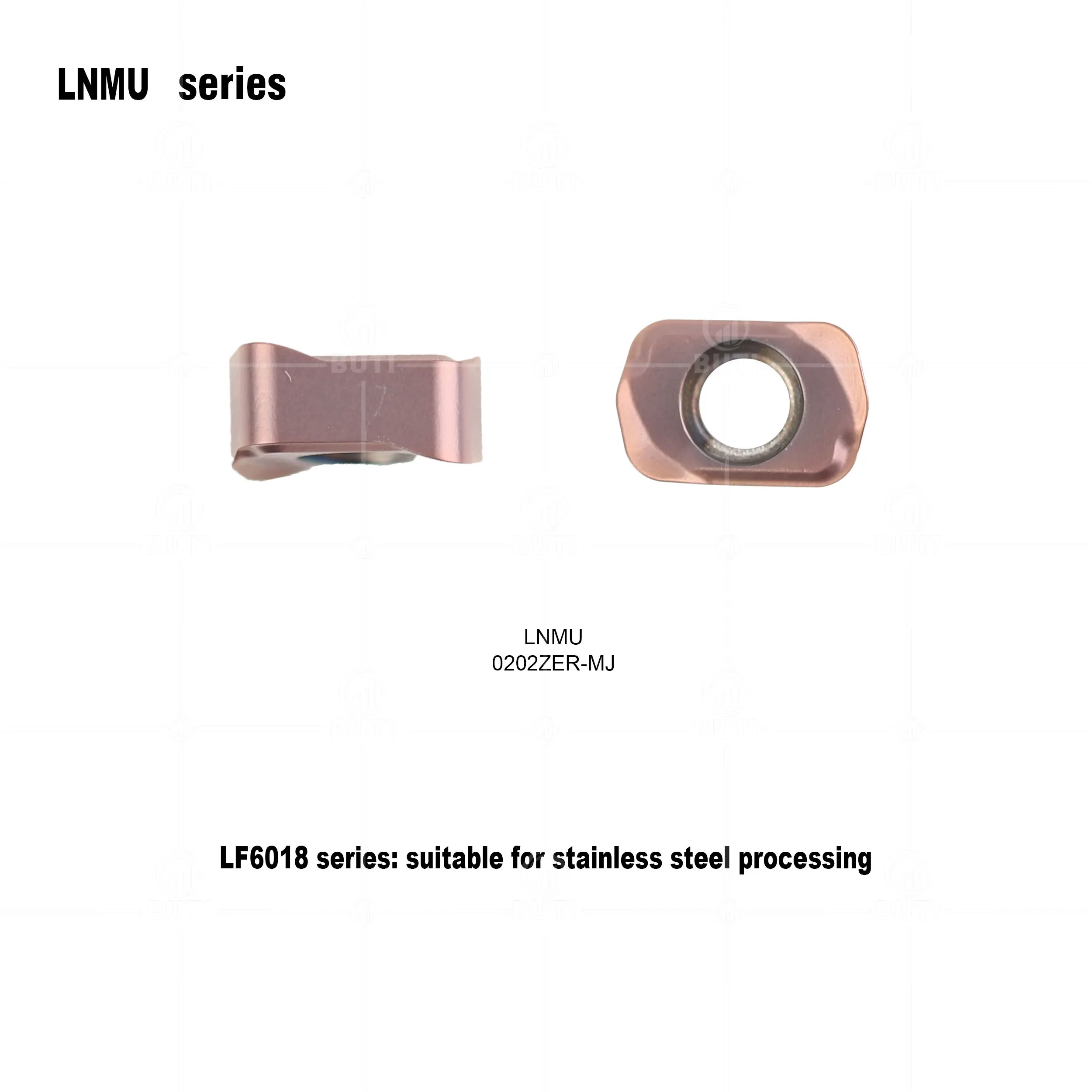 Imagem -05 - Deskar-dupla Face Fast Feed Fresa Carbide Inserções Lnmu0202zer-mj Lf6018 Cnc Torno Processo Alta Qualidade 100 Original