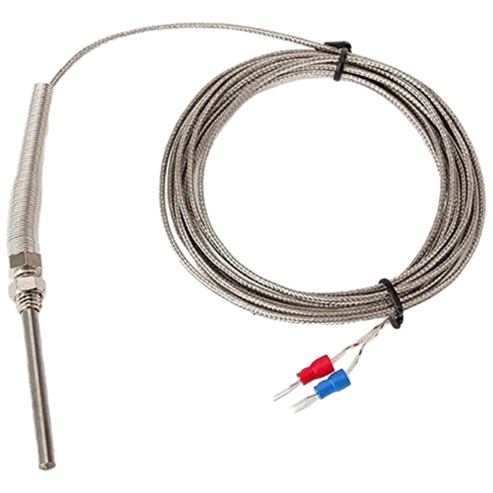 K-Type High Temperature -100~1250 Degree Thermocouple 50mm Probe Sensor 1.5M NPT 3/8\