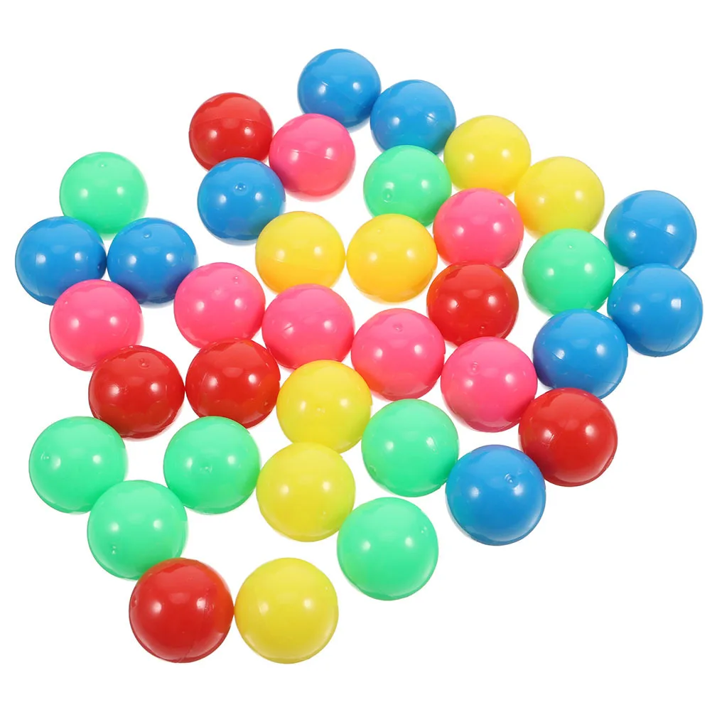 50Pcs Colorful Plastic Counting Balls Small Hollow 2Cm Diameter Lightweight Educational Probability Math Balls