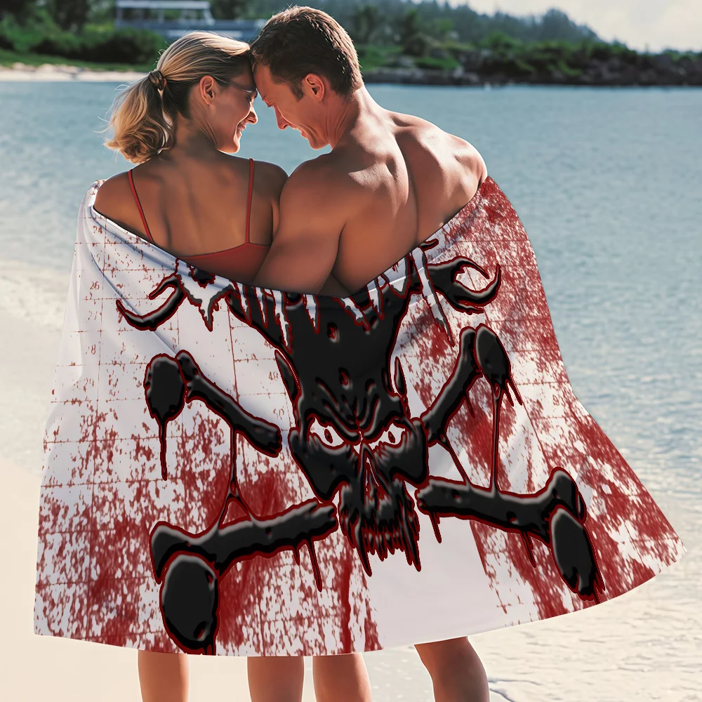 Rock Band S-Slipknot Towel Quick Drying Beach Towels Are Suitable For Swimming Pools Camping Yoga And The Gym