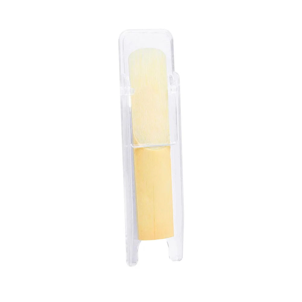 

10pcs Saxophone Reeds 2.5 Medium Strength Smooth Durable Reed For Alto Tenor Soprano Sax Instrument Accessories Replacement