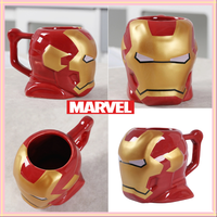 Avengers Spider-Man Iron Man Ceramic Mug Marvel Movie Series Creative Personalized Water Cup Exquisite Gift Cartoon Collectible