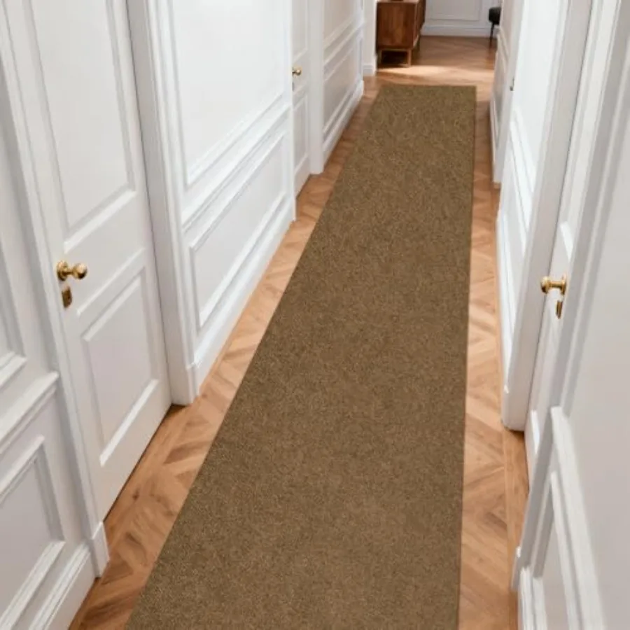 

Extra Long Hallway Runner Rug 3x16 Foot Commercial Carpet Runner Non-Slip Entrance Floor Mat for Narrow Halls Stairs and Entryw