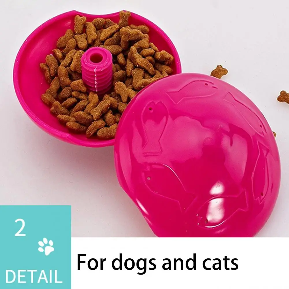 Feeding Toys for Pets Pet Leaky Food Toy Engaging Flying Disc Design for Dogs Cats Promotes Slower Eating Speed Provides Endless