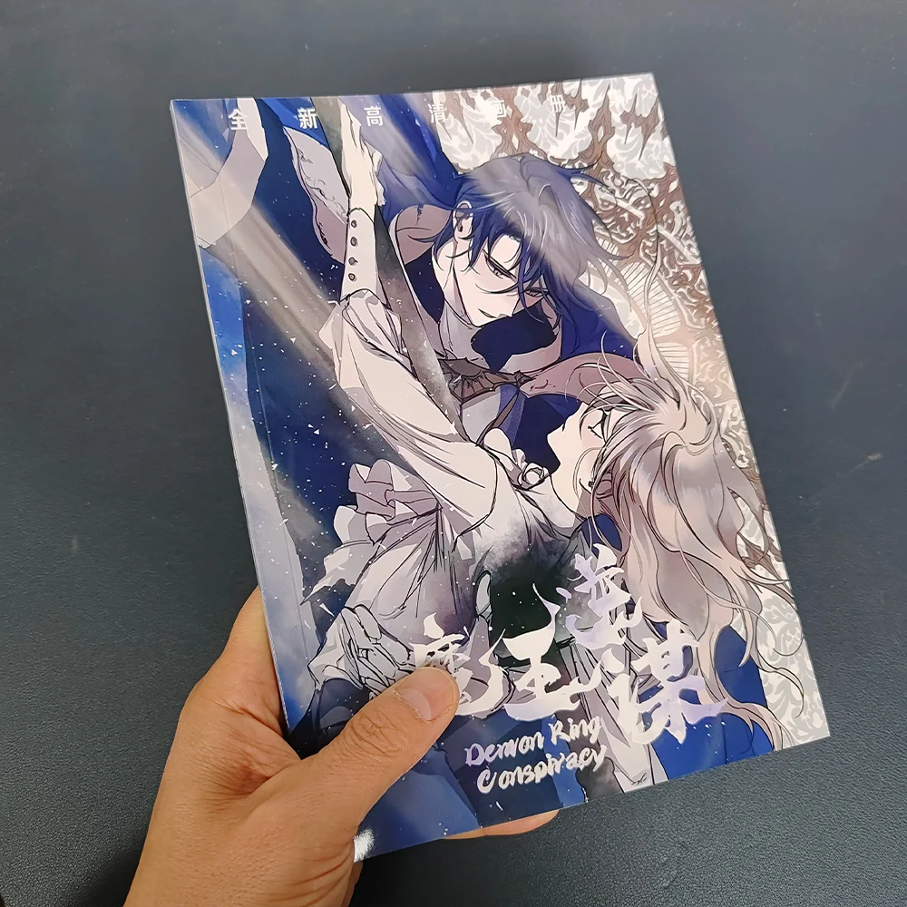 new Korean Double Male Bl Manhwa Dark Fall/다크폴 Leon Picture Album Badge Acrylic Stand Poster Small Card Package