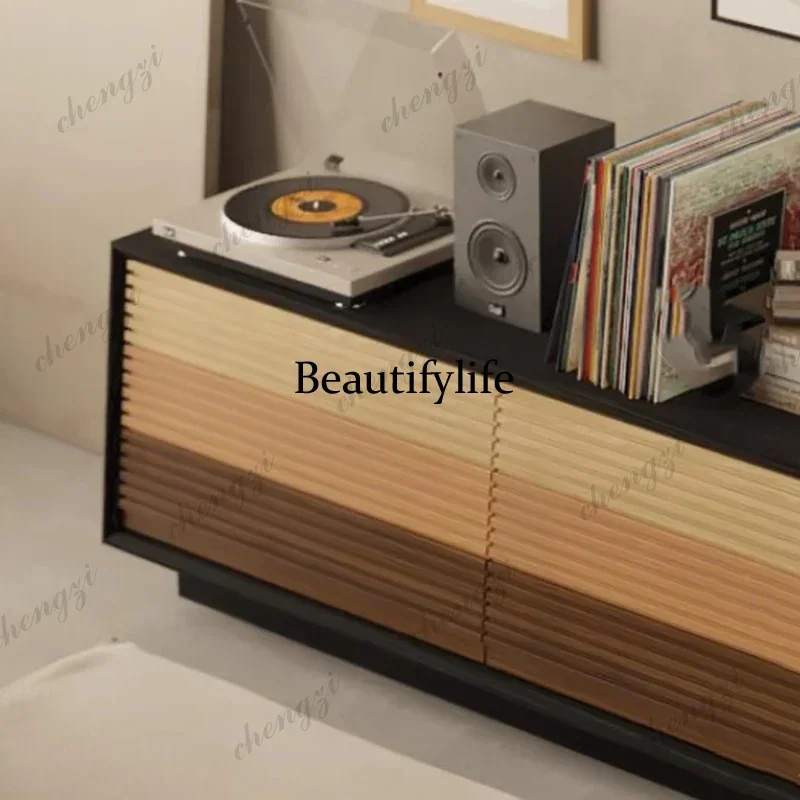 Mid Century Luxury Tv Stand Multifunction Beauty Trendy Unique Tv Stand American Glamour Muebles Para Tv Furniture For Apartm