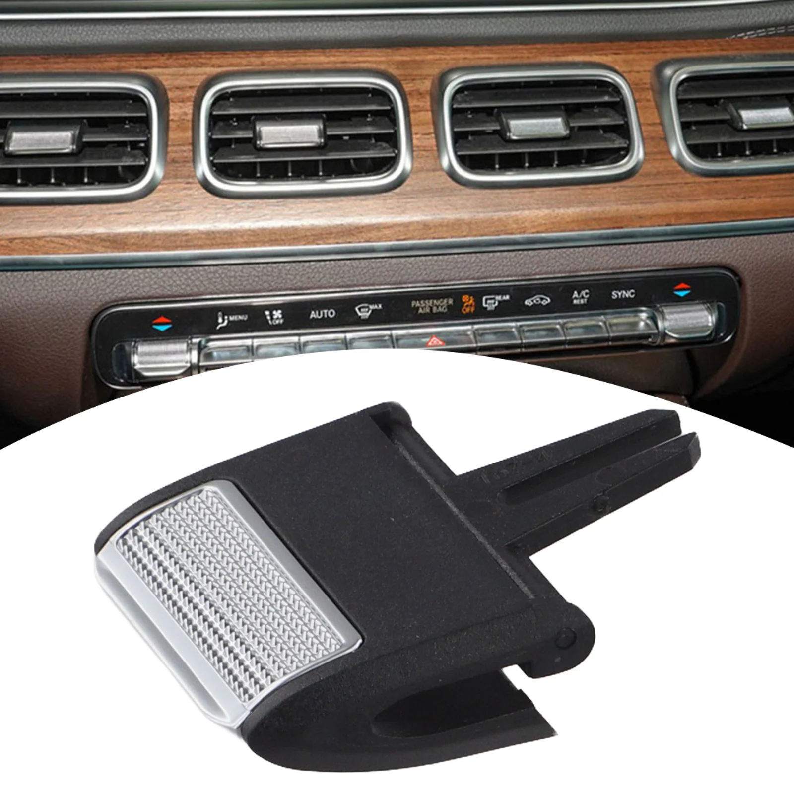 Premium Air Conditioning Outlet Paddle for Mercedes W167 2020 2025 Designed for Effortless Installation and Airflow Management