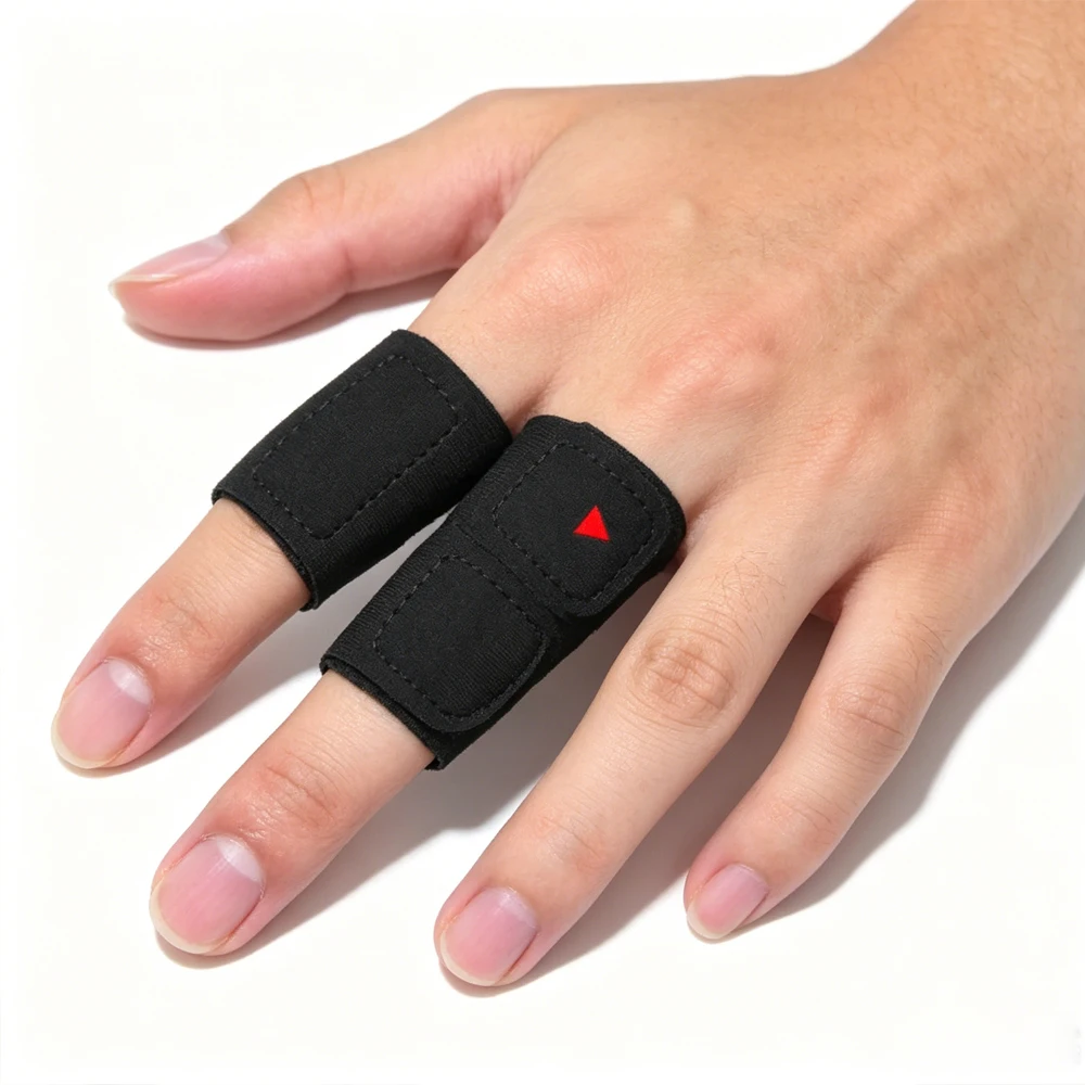 Verstellbare Finger-Geradehalterung für Mittel-, Ring-, Zeichen- und Pinkelfinger, Triggerfinger-Schiene für Arthritis und Sehnenentzündung, ohne Metall – Detail 6